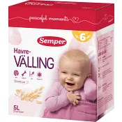Havrevälling Mild Från 6m 5l Semper.