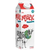 Standardmjölk Lång Hållbarhet 3% 1l ICA.