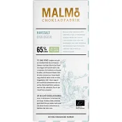 Chokladkaka Mörk Choklad Havssalt 65% 80g Malmö Chokladfabrik.