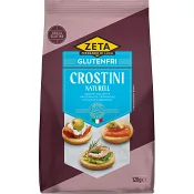 Crostini glutenfri 120g Zeta.