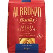 Mezzi Rigatoni Al Bronzo 500g Barilla.