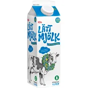 Lättmjölk Lång Hållbarhet 0,5% 1l ICA.