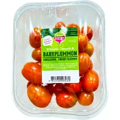 Babyplommontomater Röda 250g Klass 1 Daily Greens.