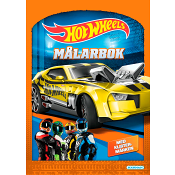 Målarbok Hot Wheels.