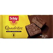 Kexchoklad Quadritos glutenfri 40g Schär.