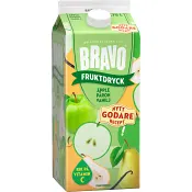 Fruktdryck Äpple Päron Sockerfri 1750ml Bravo.