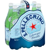 Vatten Kolsyrad 1l 6-p San Pellegrino.