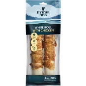 Vit tuggrulle med kyckling 2-p 220g PrimaDog.