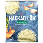 Färdighackad lök Fryst 450g ICA.
