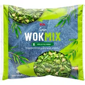 Grön wokmix Fryst 500g ICA.