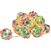 Slinga Diamantbollar 10 LED med timer Konstsmide.