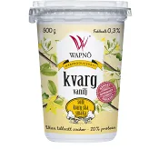 Kvarg Vanilj 0.3% 500g Wapnö.