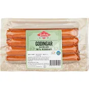 Grillkorv Godingar 76% Kötthalt 500g Gudruns.