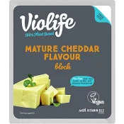 Veganost Mature Cheddar Flavour Mjölkfri 400g Violife.