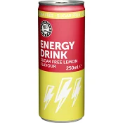 Energidryck Lemon Sugar free 25cl Euro Shopper.