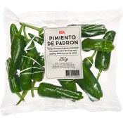Pimiento de padron 250g Klass 1 ICA.
