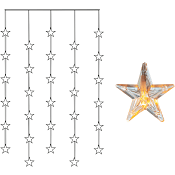 Ljusgardin Star 30LED Star Trading.