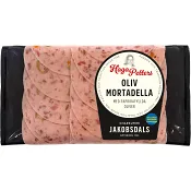 Olivmortadella Haga petters 120g Jakobsdals.