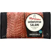 Grönpepparsalami Haga-petters 90g Jakobsdals.
