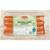 Nötgrillkorv Alspånsrökt 10-pack 500g Gudruns.