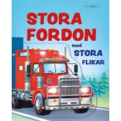 Stora fordon med stora flikar.