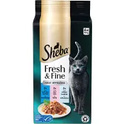 Kattmat Tonfisk/Lax/Vitfisk 300g Sheba.