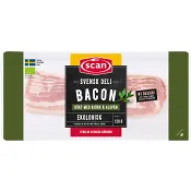 Bacon Skivat Ekologisk 120g Scan.