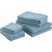 Badlakan 65x130 Mellanblå.