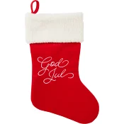 Julstrumpa Röd God Jul ICA.