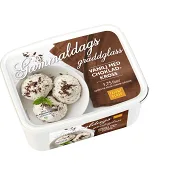 Gammaldags gräddglass Chokladkross 1.75L Triumf Glass.