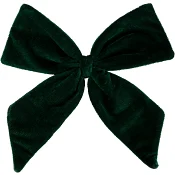 Rosett sammet grön 25 cm Nordic Season.