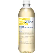 Vitamindryck Zero Lemon 50cl Vitamin Well.