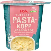 Pastakopp Carbonara Glutenfri 70g ICA.