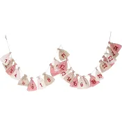 Adventskalender 1-24 200cm Festive.