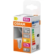 LED Klot E14 250lm(25W) Dimbar Osram.