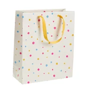 Presentpåse Konfetti 26x31 cm.