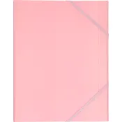 Gummibandsmapp Rosa.