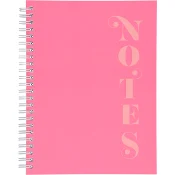 Spiralblock Klara A5 Rosa HP.
