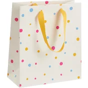 Presentpåse Konfetti 19x22 cm.