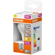 LED Normal Matt E27 250lm(25W) Dimbar Osram.