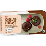 Chokladfondant Fryst 2-p 140g ICA.