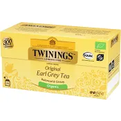 Earl grey te Ekologisk 25-p Twinings.