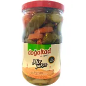 Inlagda Grönsaker Mix Pickles 610g Doğaltad.