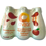 Kolsyrat Vatten Röda Äpplen 1200ml Avsar.