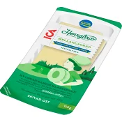 Herrgård 28% mellanlagrad skivad 150g ICA.