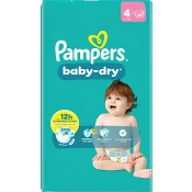 Blöjor Baby Dry Strl 4 9-15kg 47-p Pampers.