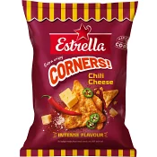 Chips Corners Chili Cheese 160g Estrella.