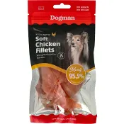Hundgodis Chicken Soft Fillet 80g Dogman.