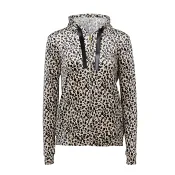 Velourjacka beige/svart leo L mywear.