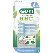 Mellanrumstandborste Soft Picks Minty Small 40-p GUM.